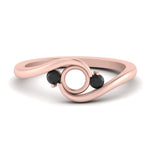 Load image into Gallery viewer, Swirl Bypass Semi Mount Engagement Ring
