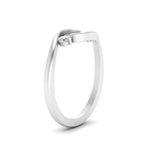 Load image into Gallery viewer, Swirl Bypass Semi Mount Engagement Ring
