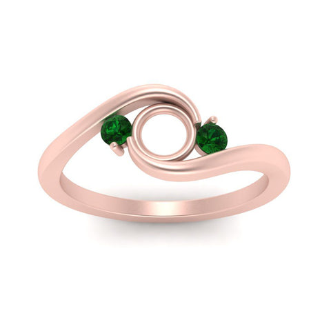 swirl-bypass-3-stone-semi-mount-emerald-engagement-ring-in-rose-gold-FD8896SMRGEMGRANGLE5-NL-RG