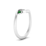 Load image into Gallery viewer, Swirl Bypass Semi Mount Engagement Ring
