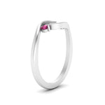 Load image into Gallery viewer, Swirl Bypass Semi Mount Engagement Ring
