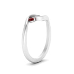 Load image into Gallery viewer, Swirl Bypass Semi Mount Engagement Ring
