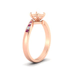 Load image into Gallery viewer, swirl-channel-set-diamond-semi-mount-pink-sapphire-wedding-ring-in-rose-gold-FDENS4028SMRGSADRPIANGLE2-NL-RG.jpg?v=1754996221
