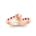 Load image into Gallery viewer, swirl-channel-set-diamond-semi-mount-pink-sapphire-wedding-ring-in-rose-gold-FDENS4028SMRGSADRPIANGLE5-NL-RG.jpg?v=1754996221

