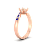 Load image into Gallery viewer, swirl-channel-set-diamond-semi-mount-sapphire-wedding-ring-in-rose-gold-FDENS4028SMRGSABLANGLE2-NL-RG.jpg?v=1754996220
