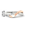 Load image into Gallery viewer, swirl-diamond-love-mens-wedding-band-in-rose-gold-FDM11159-NL-RG-HW