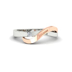 Load image into Gallery viewer, swirl-diamond-love-mens-wedding-band-in-rose-gold-FDM11159-NL-RG
