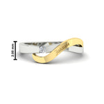 Load image into Gallery viewer, swirl-diamond-love-mens-wedding-band-in-yellow-gold-FDM11159-NL-YG-HW
