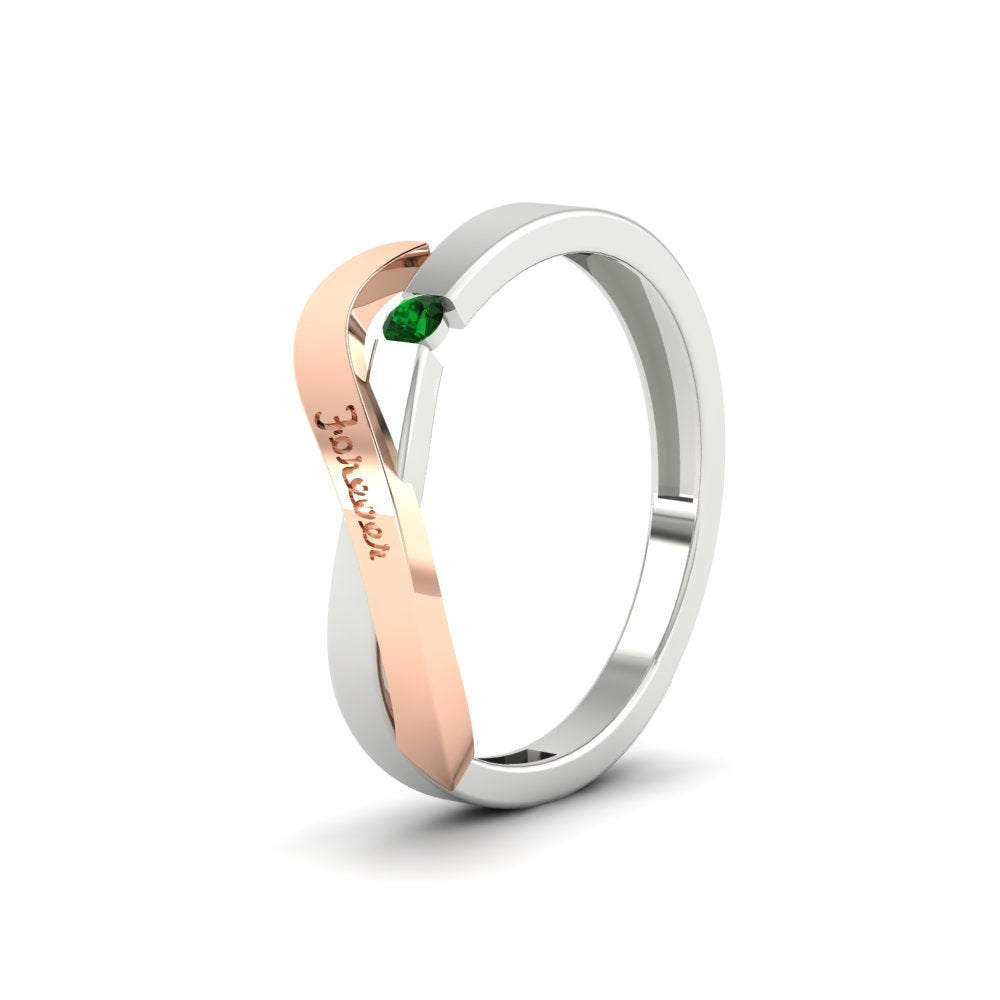 swirl-emerald-love-mens-wedding-band-in-rose-gold-FDM11159GEMGRANGLE2-NL-RG