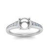 Load image into Gallery viewer, swirl-engraved-channel-accent-semi-mount-engagement-ring-in-FD122866SMR-NL-WG