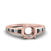 Load image into Gallery viewer, swirl-engraved-channel-accent-semi-mount-engagement-ring-with-black-diamond-in-FD122866SMRGBLACK-NL-RG