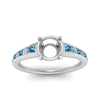 Load image into Gallery viewer, swirl-engraved-channel-accent-semi-mount-engagement-ring-with-blue-topaz-in-FD122866SMRGICBLTO-NL-WG