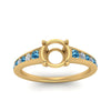 Load image into Gallery viewer, swirl-engraved-channel-accent-semi-mount-engagement-ring-with-blue-topaz-in-FD122866SMRGICBLTO-NL-YG