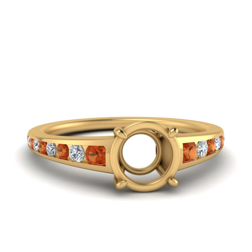 swirl-engraved-channel-accent-semi-mount-engagement-ring-with-orange-sapphire-in-FD122866SMRGSAOR-NL-YG