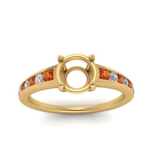 swirl-engraved-channel-accent-semi-mount-engagement-ring-with-orange-sapphire-in-FD122866SMRGSAOR-NL-YG
