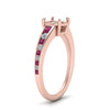 Load image into Gallery viewer, swirl-engraved-channel-accent-semi-mount-engagement-ring-with-pink-sapphire-in-FD122866SMRGSADRPI-NL-RG