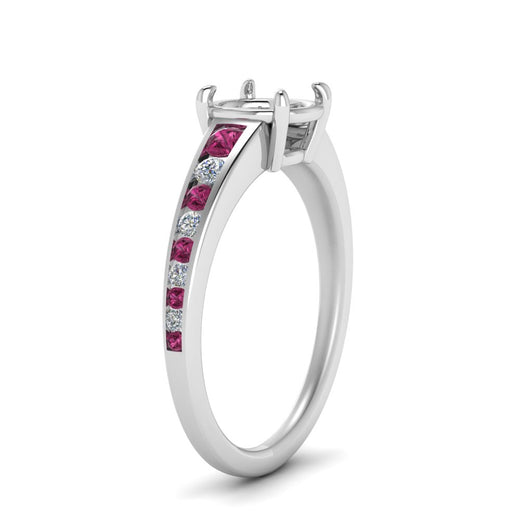 swirl-engraved-channel-accent-semi-mount-engagement-ring-with-pink-sapphire-in-FD122866SMRGSADRPI-NL-WG