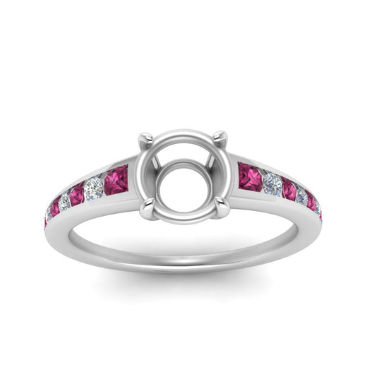swirl-engraved-channel-accent-semi-mount-engagement-ring-with-pink-sapphire-in-FD122866SMRGSADRPI-NL-WG