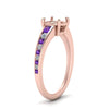 Load image into Gallery viewer, swirl-engraved-channel-accent-semi-mount-engagement-ring-with-purple-topaz-in-FD122866SMRGVITO-NL-RG