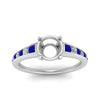Load image into Gallery viewer, swirl-engraved-channel-accent-semi-mount-engagement-ring-with-sapphire-in-FD122866SMRGSABL-NL-WG