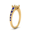 Load image into Gallery viewer, swirl-engraved-channel-accent-semi-mount-engagement-ring-with-sapphire-in-FD122866SMRGSABL-NL-YG