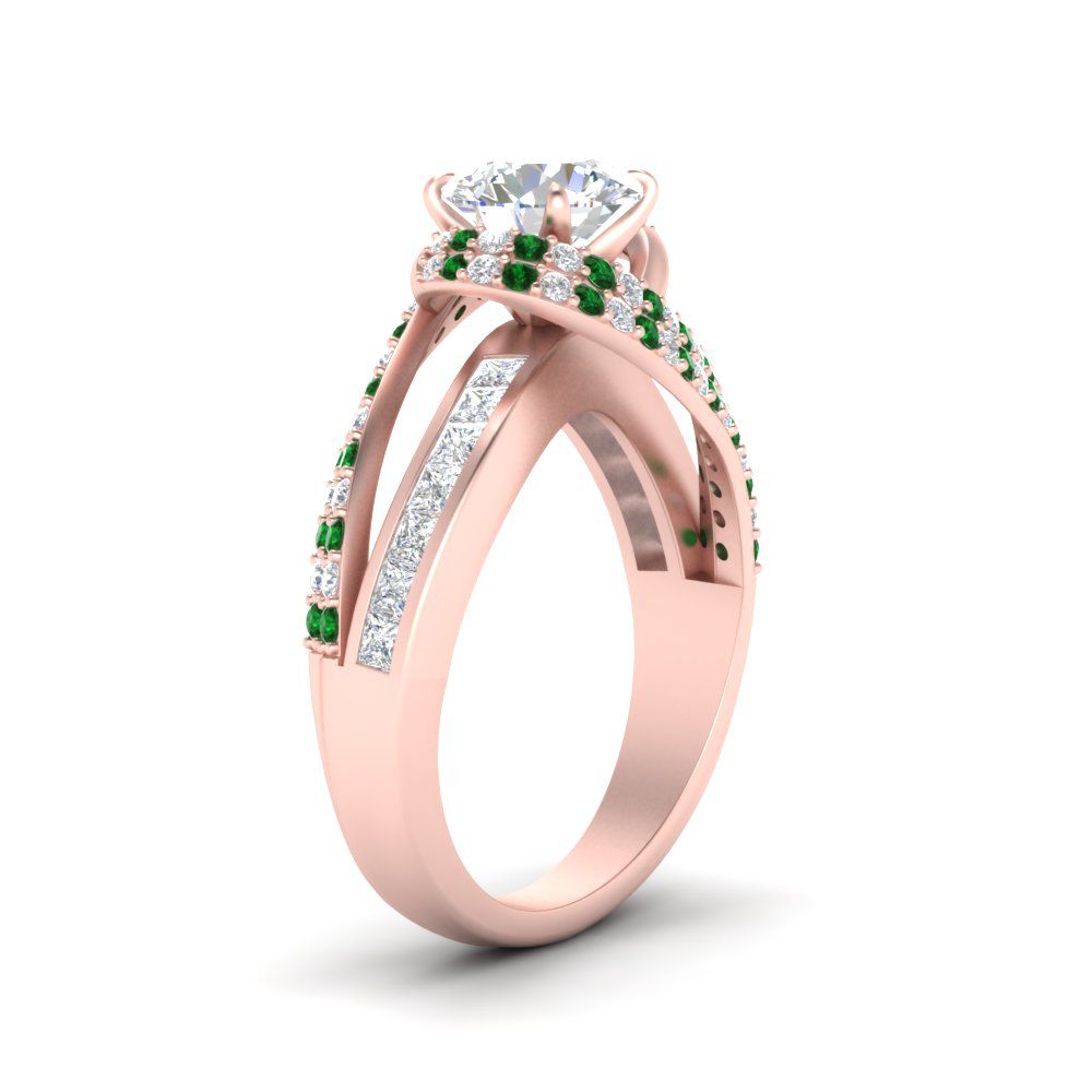 swirl-halo-diamond-and-emerald-engagement-ring-with-baguette-in-FD10355RORGEMGRANGLE3-NL-RG