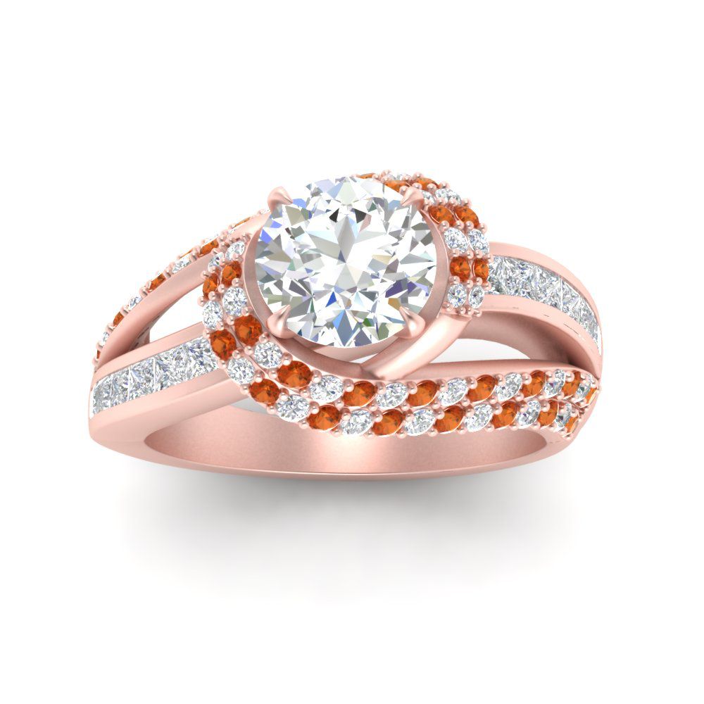 swirl-halo-diamond-and-orange-sapphire-engagement-ring-with-baguette-in-FD10355RORGSAORANGLE3-NL-RG