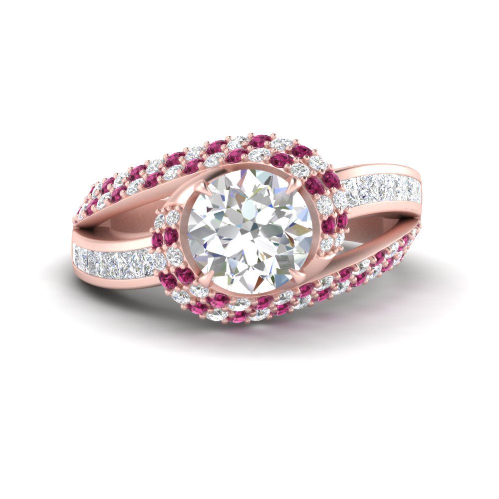 swirl-halo-diamond-and-pink-sapphire-engagement-ring-with-baguette-in-FD10355RORGSADRPIANGLE3-NL-RG