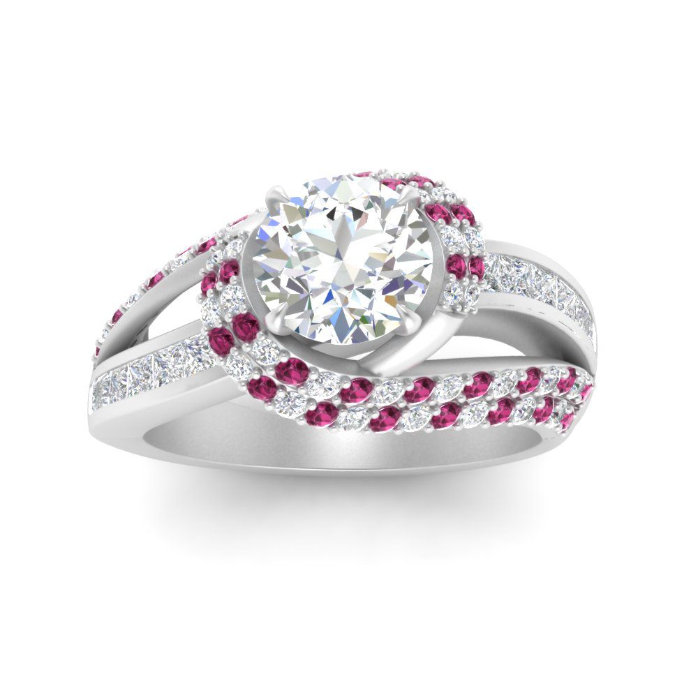 swirl-halo-diamond-and-pink-sapphire-engagement-ring-with-baguette-in-FD10355RORGSADRPIANGLE3-NL-WG