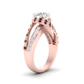 Thumbnail 65 - swirl-halo-diamond-and-ruby-engagement-ring-with-baguette-in-FD10355RORGRUDRANGLE3-NL-RG