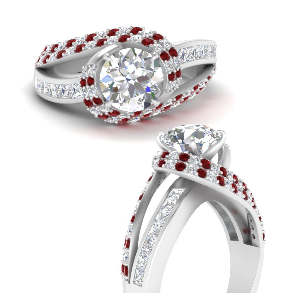 round-cut-lab-diamond-twist-swirl-halo-ring-with-ruby-in-FD10355ROR5-2.00CT-NL-WG