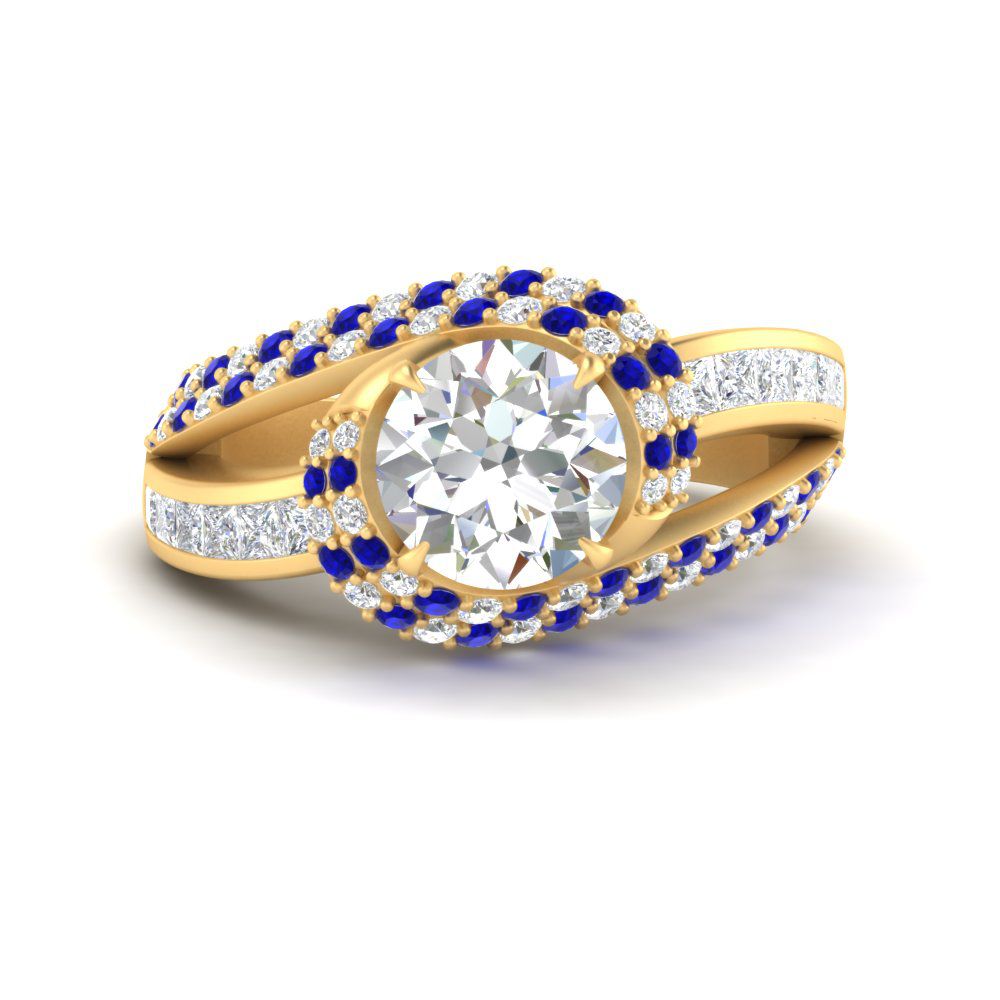 swirl-halo-diamond-and-sapphire-engagement-ring-with-baguette-in-FD10355RORGSABLANGLE3-NL-YG