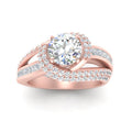 Thumbnail 4 - swirl-halo-diamond-engagement-ring-with-baguette-in-FD10355RORANGLE3-NL-RG