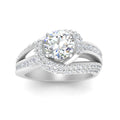 Thumbnail 8 - swirl-halo-diamond-engagement-ring-with-baguette-in-FD10355RORANGLE3-NL-WG