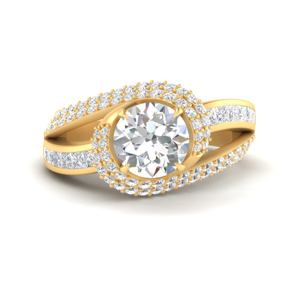 swirl-halo-diamond-engagement-ring-with-baguette-in-FD10355RORANGLE3-NL-YG