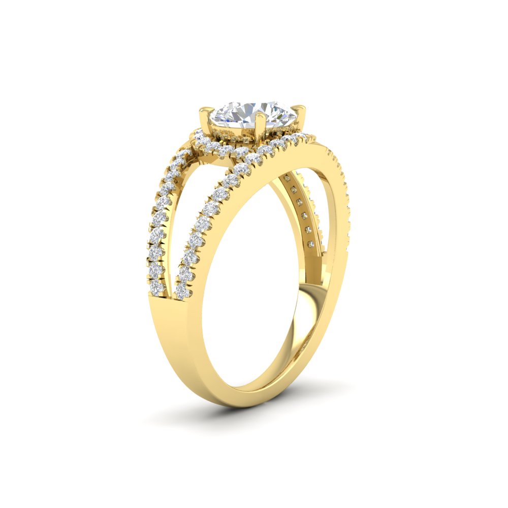 swirl-halo-man-made-round-cut-engagement-ring-in-yellow-gold-FD-11180RORANGLE2-NL-YG