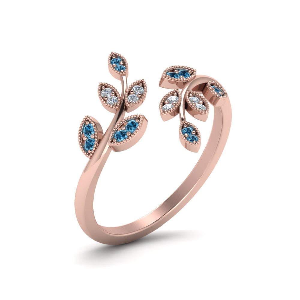 swirl-leaf-promise-diamond-ring-with-ice-blue-topaz-in-14K-rose-gold-FD8342GICBLTO-NL-RG
