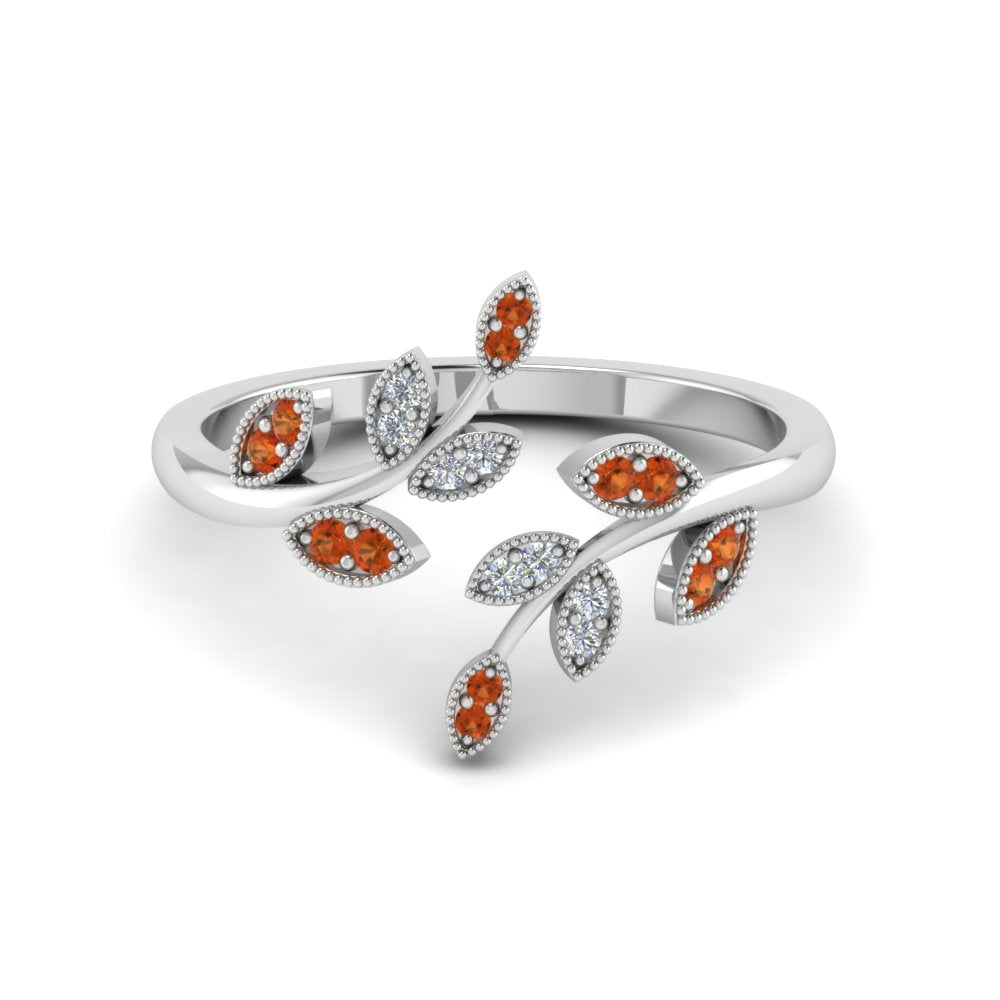 swirl-leaf-promise-diamond-ring-with-orange-sapphire-in-14K-white-gold-FD8342GSAOR-NL-WG