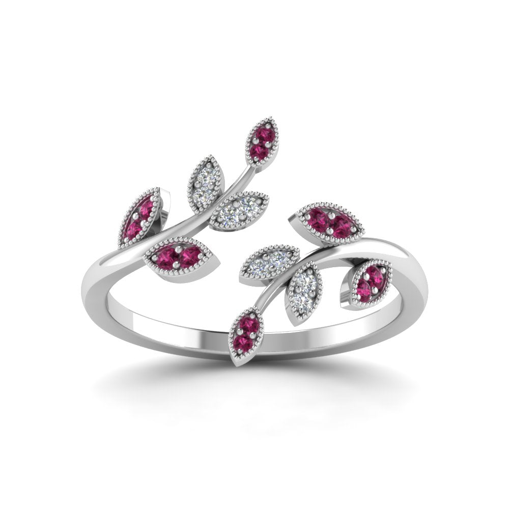 swirl-leaf-promise-diamond-ring-with-pink-sapphire-in-14K-white-gold-FD8342GSADRPI-NL-WG
