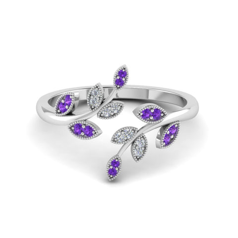 swirl-leaf-promise-diamond-ring-with-violac-topaz-in-14K-white-gold-FD8342GVITO-NL-WG