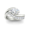Load image into Gallery viewer, swirl-oval-east-west-diamond-wedding-ring-set-in-white-gold-fd11522-nl-wg