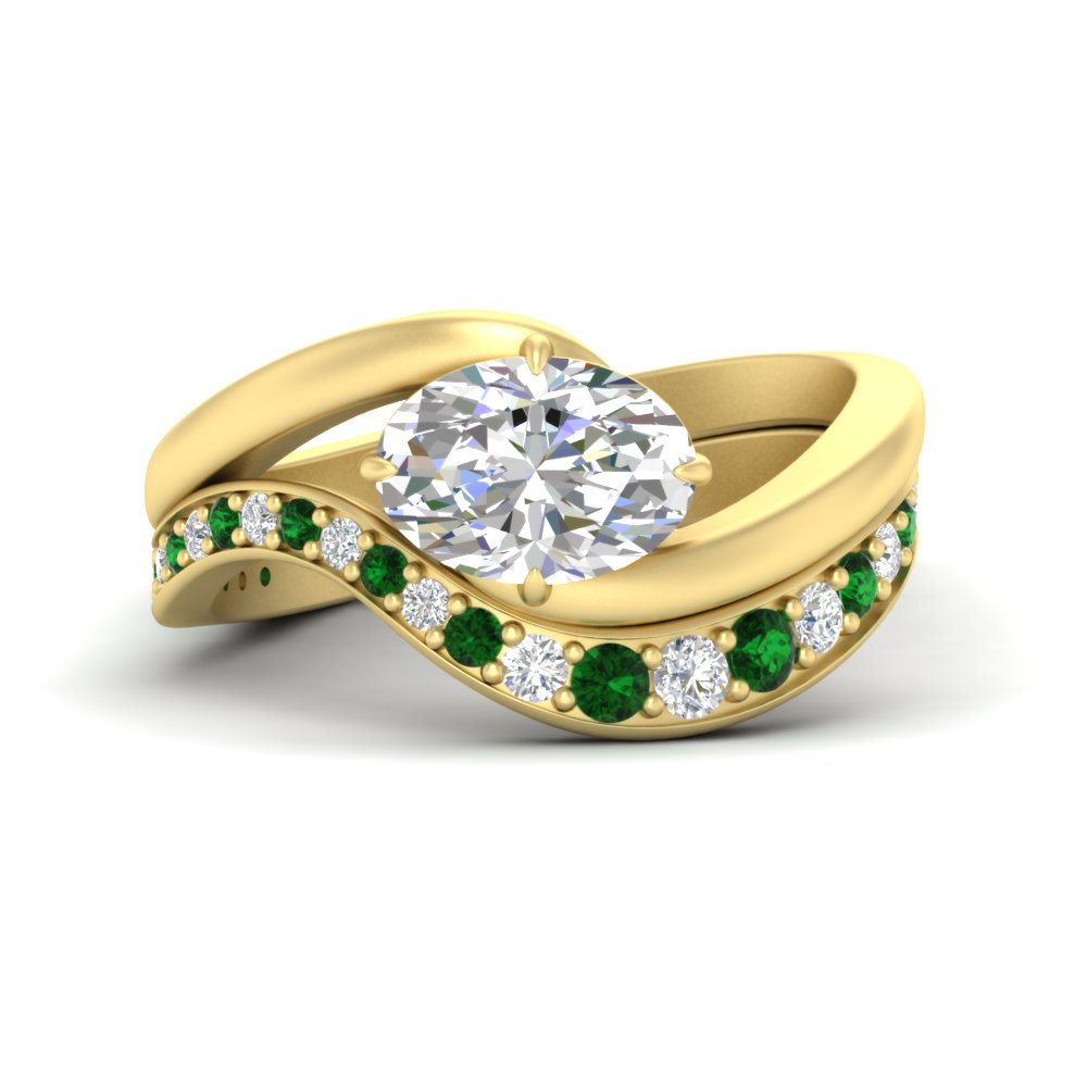 swirl-oval-east-west-emerald-wedding-ring-set-in-yellow-gold-fd11522gemgr-nl-yg