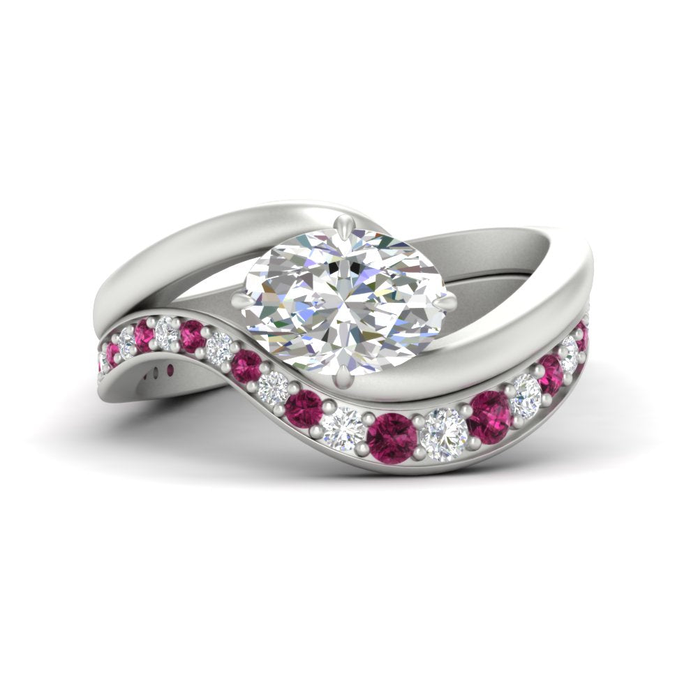 swirl-oval-east-west-pink-sapphire-wedding-ring-set-in-white-gold-fd11522gsadrpi-nl-wg