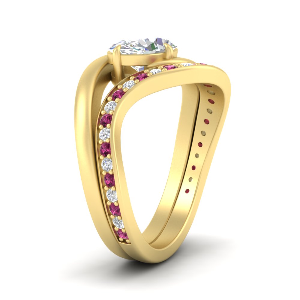 swirl-oval-east-west-pink-sapphire-wedding-ring-set-in-yellow-gold-fd11522gsadrpi-nl-yg