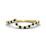 Load image into Gallery viewer, swirl-pave-black-diamond-wedding-band-in-yellow-gold-fdens7806ovbgblack-nl-yg.jpg?v=1759992381
