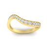 Load image into Gallery viewer, swirl-pave-diamond-Wedding-band-in-yellow-gold-fd11522bangle5-nl-yg