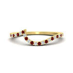 Load image into Gallery viewer, swirl-pave-ruby-wedding-band-in-yellow-gold-fdens7806ovbgrudr-nl-yg.jpg?v=1759992381
