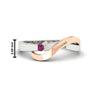 Load image into Gallery viewer, swirl-pink-sapphire-love-mens-wedding-band-in-rose-gold-FDM11159GSADRPI-NL-RG-HW