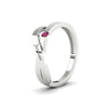 Load image into Gallery viewer, swirl-pink-sapphire-love-mens-wedding-band-in-white-gold-FDM11159GSADRPIANGLE2-NL-WG