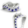Load image into Gallery viewer, Swirl Semi Mount East West Wedding Ring Set